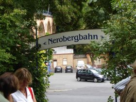 Talstation der Nerobergbahn